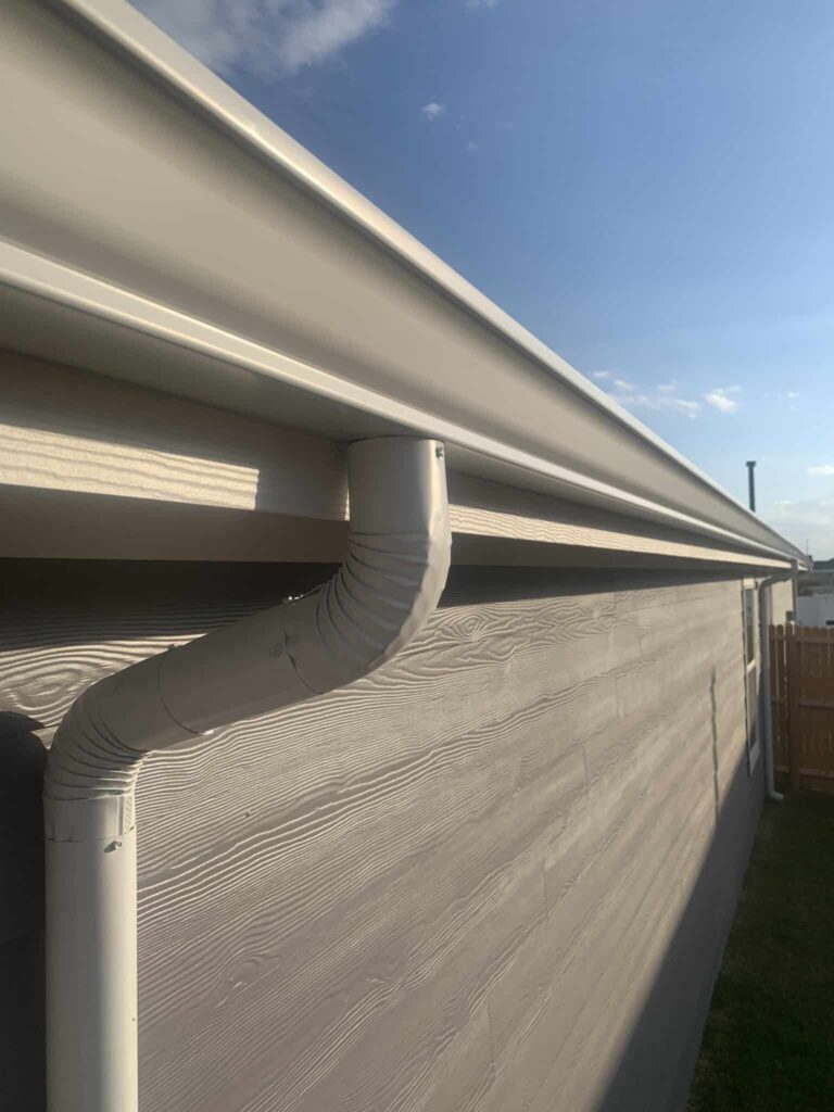 seamless gutter company Denton TX