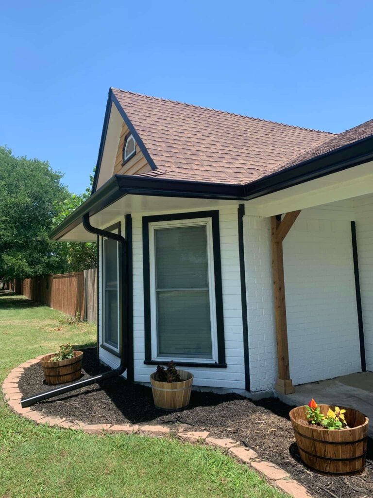 seamless gutter installation Denton TX